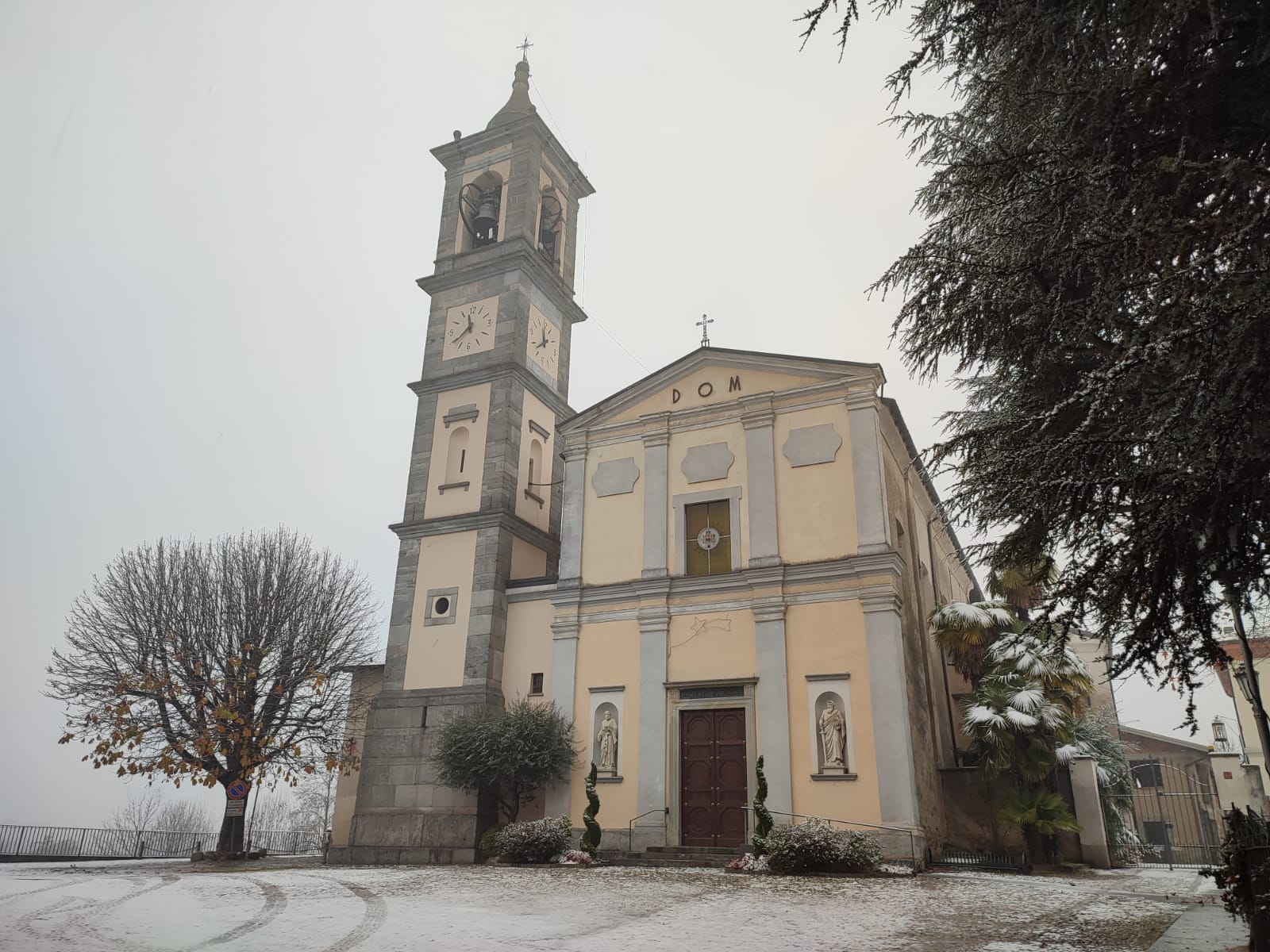 Nevicata del 8 Dicembre 2021 - Chiesa