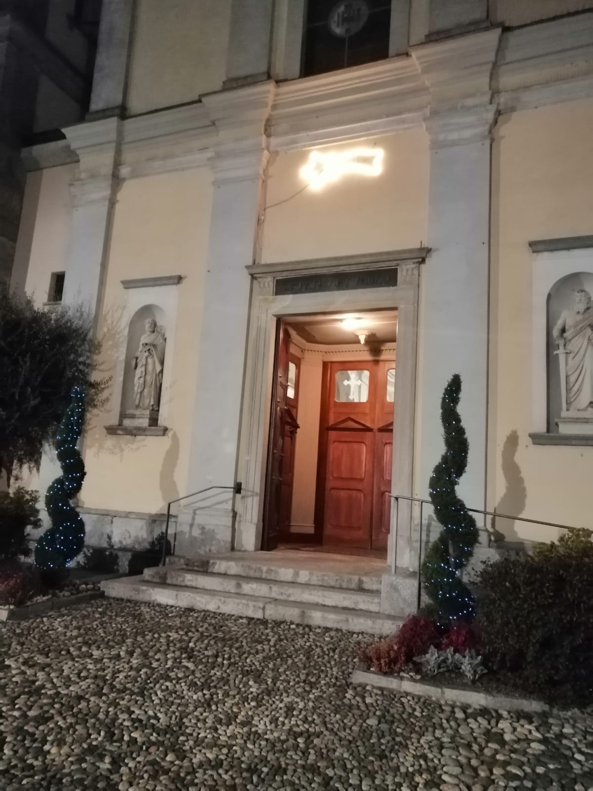 Decorazioni Natalizie - Chiesa