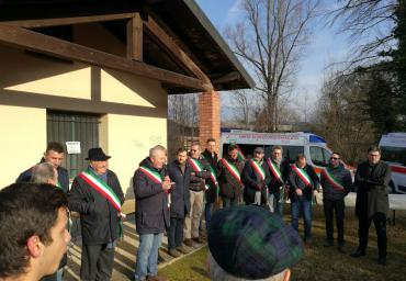 INAUGURAZIONE CAMPO DI ATTERRAGGIO ELISOCCORSO AREU